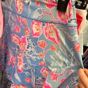 Lilly Pulitzer floral Blue and Pink Dress